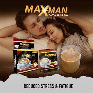 MAXMAN CoffeeMix Herbal Energy Drink FDA Approved